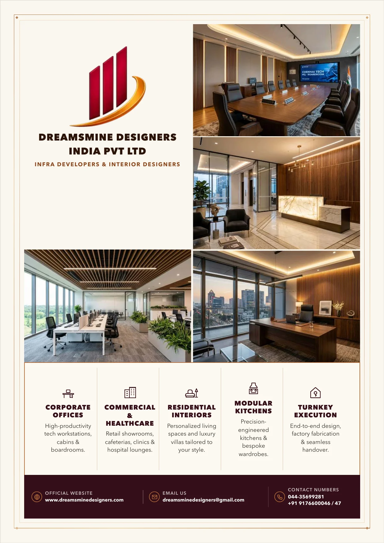 Interior Design Brochure PDF Preview