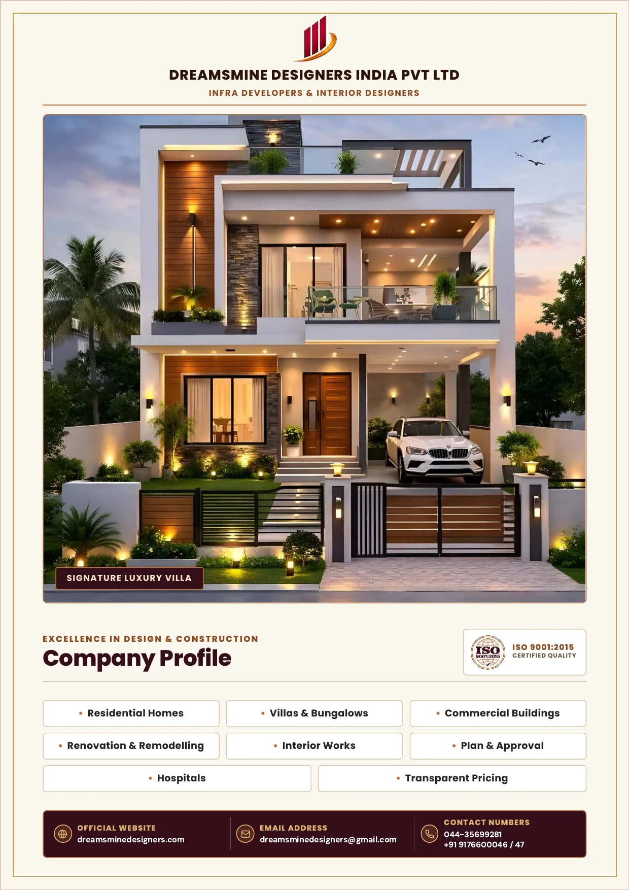 Construction Brochure PDF Preview