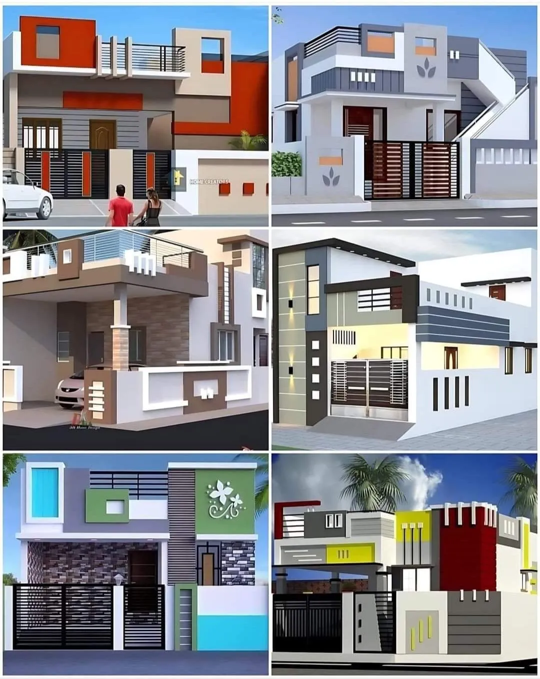 Modern exterior elevation 01