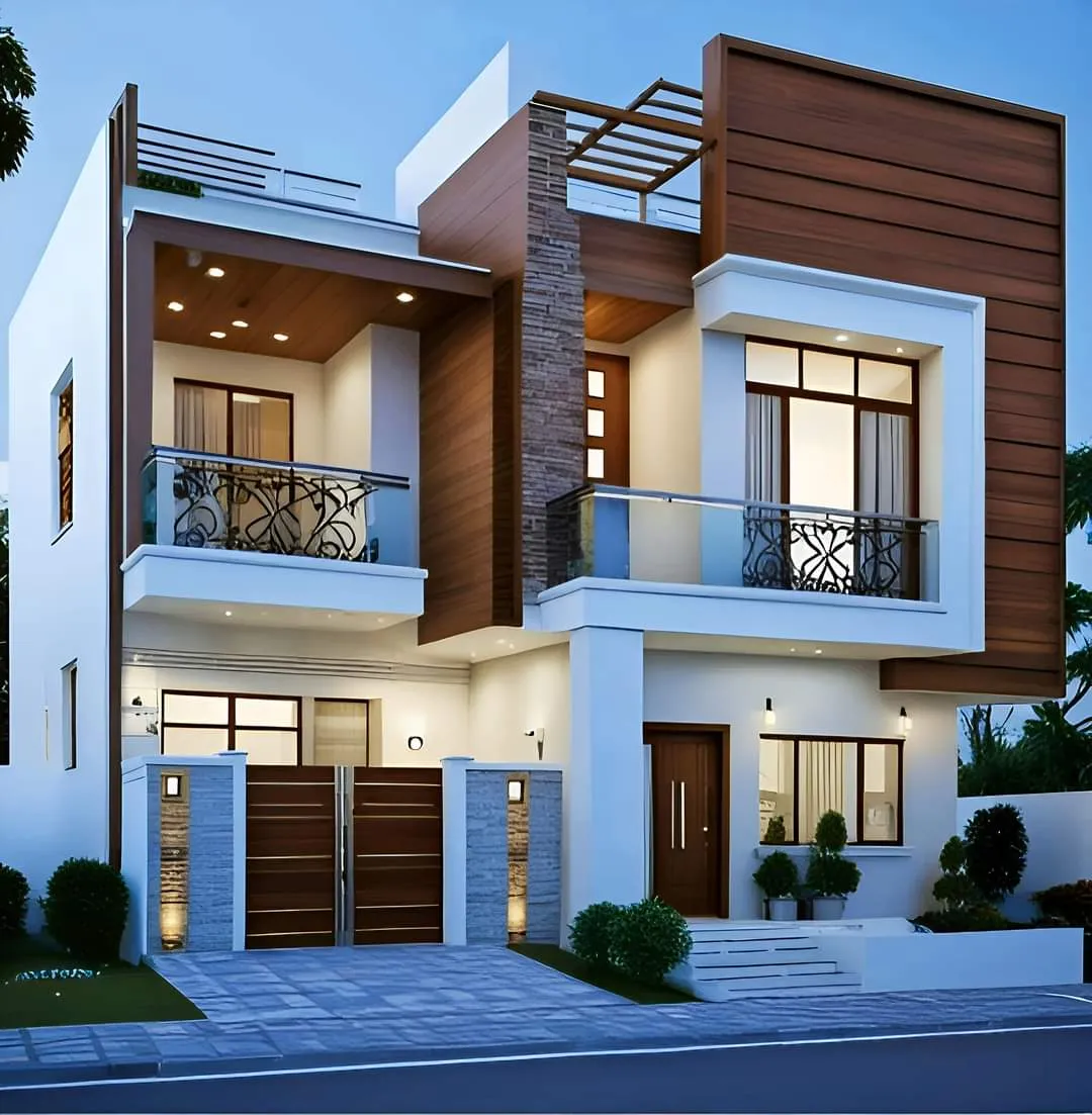 Modern exterior elevation 07