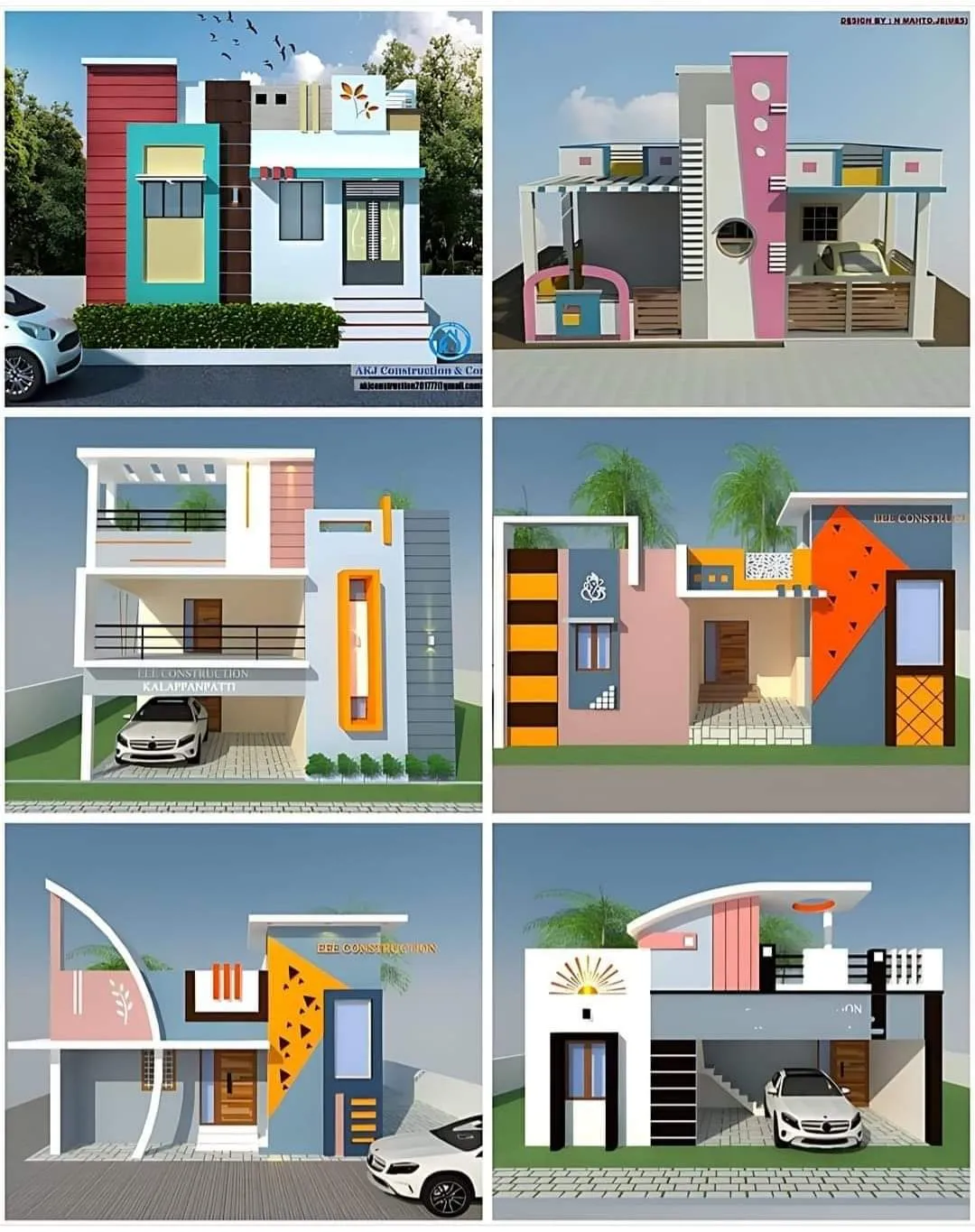 Modern exterior elevation 18
