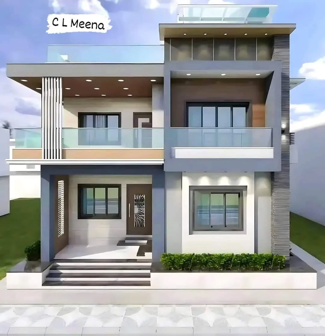 Modern exterior elevation 24