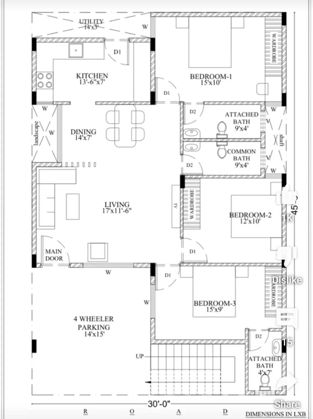 Vastu plan and layout 43